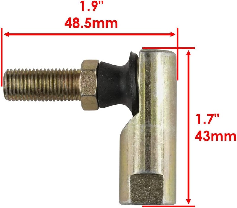 fascinatte 923-0448A 923-0448 723-0448a 723-0448 Ball Joint Tie Rod Ends for MTD Cub Troy Bilt Huskee,Toro 112-0917 - Image 3